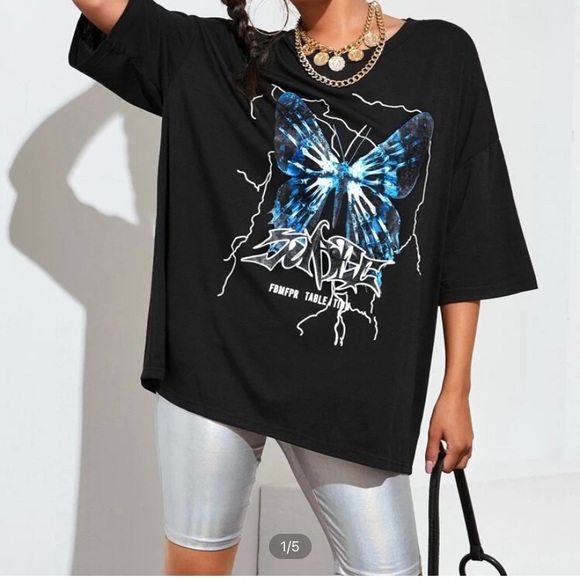 Shein oversize tee - Picture 2 of 2